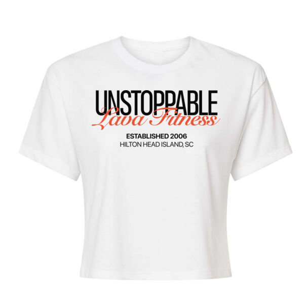 UNSTOPPABLE - WOMEN'S CROP T-SHIRT - $AWSZ7V$ Thumbnail