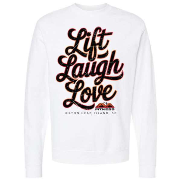 LIFT LAUGH LOVE - CREWNECK SWEATSHIRT - $F5T8WM$ Thumbnail
