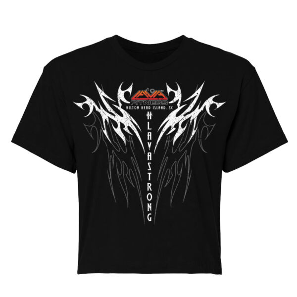 TRIBAL - WOMEN'S CROP T-SHIRT - $T2W8NR$ Thumbnail